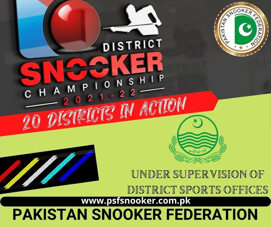 District Snooker Championships 2021–22